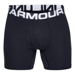 Under Armour Charged Cotton 15 Cm Boxerjock - Lot De 3 Homme Noir