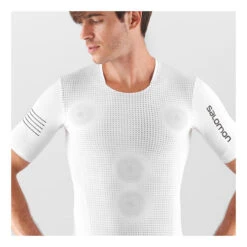 S-Lab NSO T-Shirt Homme Blanc -Tenue Active 150990 6