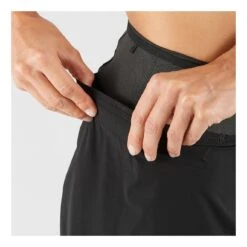 S-Lab Sense Short Femme Noir -Tenue Active 151000 3