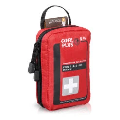 Care Plus First Aid Kit Basic Rouge