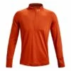 Under Armour Qualifier Run 2 0 1/2 Zip Homme Orange