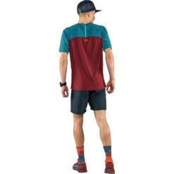 Dynafit Alpine Pro Short Sleeve Tee Homme Bordeaux -Tenue Active main 08 0000070964 1571 BACK 08 0000071160 3011 BACK 5e40