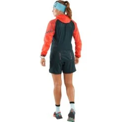 Dynafit Alpine Wind 2 Jacket Femme Corail -Tenue Active main 08 0000071155 1841 BACK b9f9