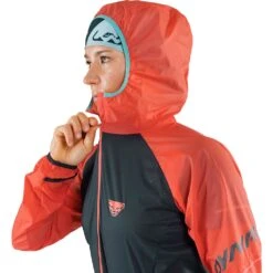 Dynafit Alpine Wind 2 Jacket Femme Corail -Tenue Active main 08 0000071155 1841 DETAIL 1 2952