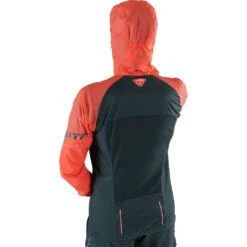 Dynafit Alpine Wind 2 Jacket Femme Corail -Tenue Active main 08 0000071155 1841 DETAIL 2 d493