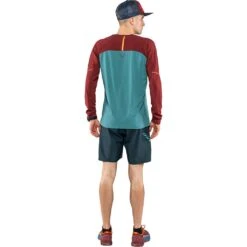 Dynafit Alpine Pro Long Sleeve Tee Homme Bordeaux -Tenue Active main 08 0000071156 8161 BACK 08 0000071158 3011 BACK e0b3