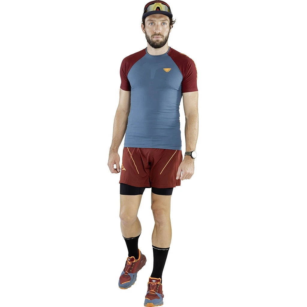 Dynafit Ultra 2in1 Short Homme Bordeaux 2 Dynafit Ultra 2in1 Short Homme Bordeaux – Image 2