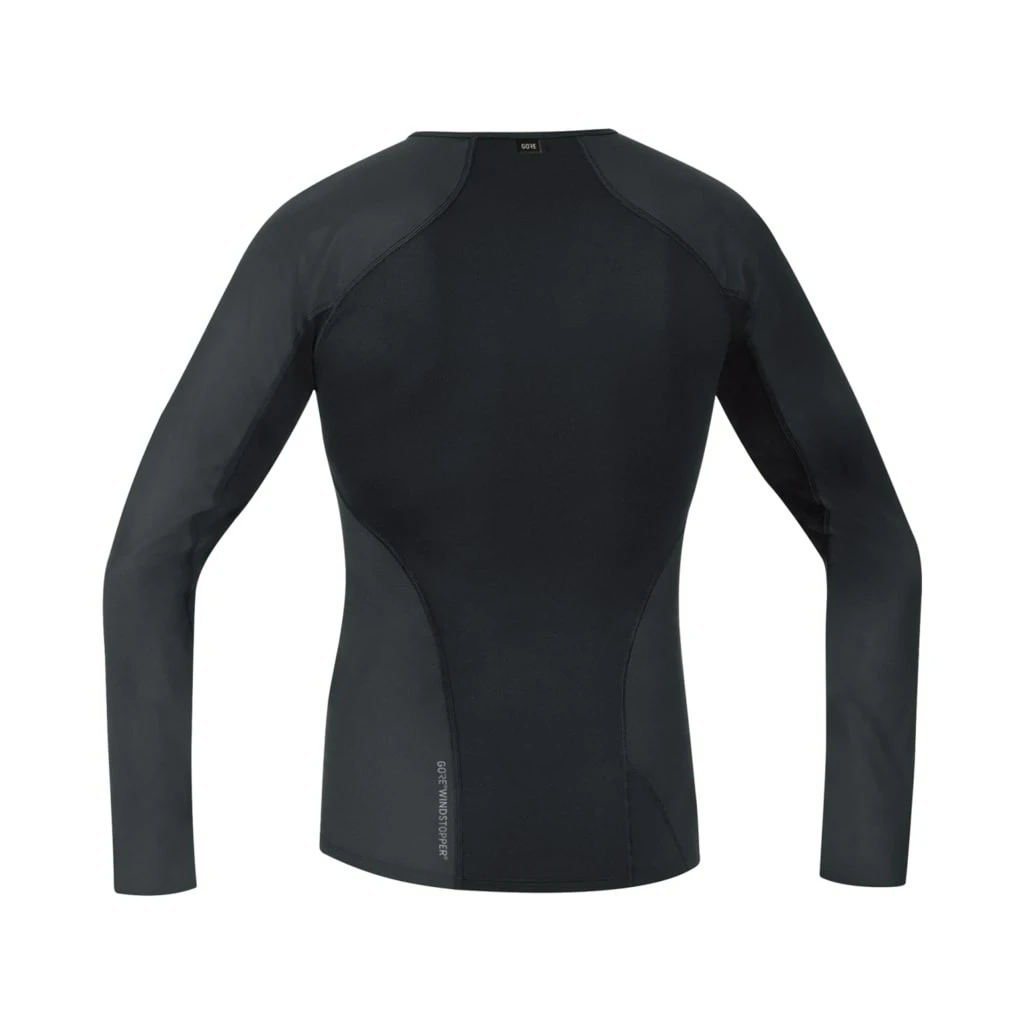 Gore Wear Gore Windstopper Base Layer Long Sleeve Shirt Homme Noir 2 Gore Wear Gore Windstopper Base Layer Long Sleeve Shirt Homme Noir – Image 2