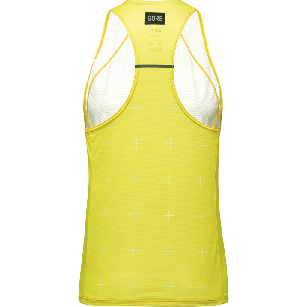 Gore Wear Contest Daily Singlet Femme Jaune 2 Gore Wear Contest Daily Singlet Femme Jaune – Image 2