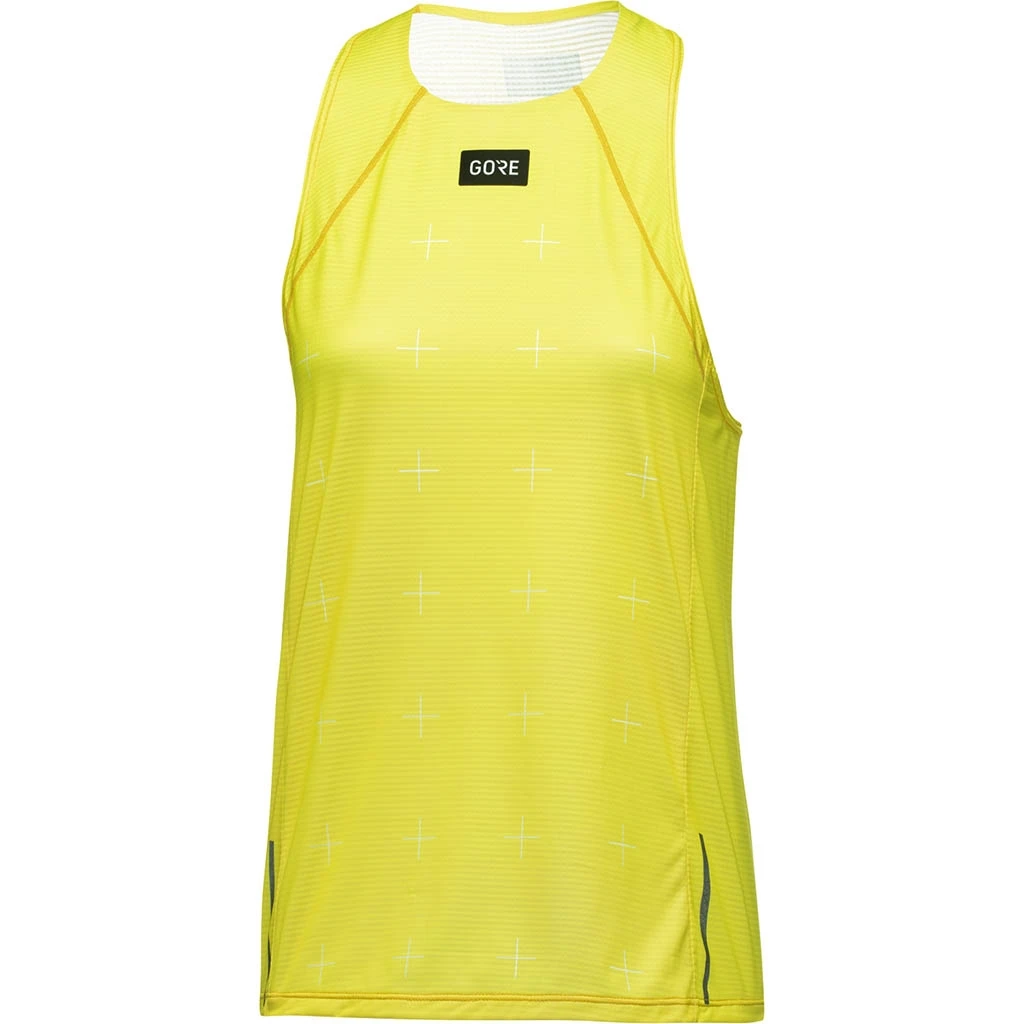 Gore Wear Contest Daily Singlet Femme Jaune 3 Gore Wear Contest Daily Singlet Femme Jaune – Image 3