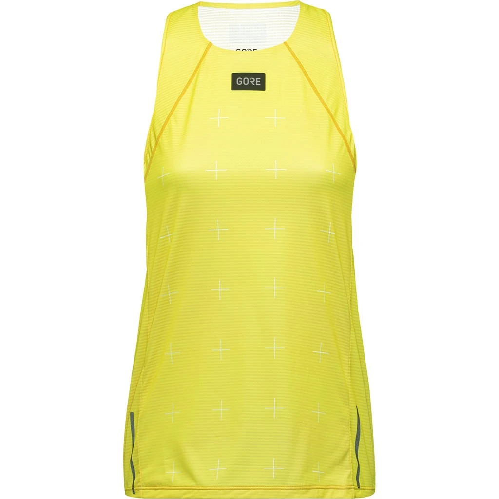 Gore Wear Contest Daily Singlet Femme Jaune 1 Gore Wear Contest Daily Singlet Femme Jaune