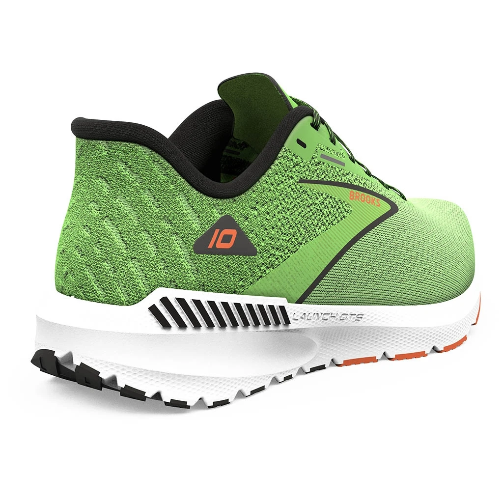 Brooks Running Launch GTS 10 Homme Vert 3 Brooks Running Launch GTS 10 Homme Vert – Image 3