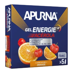 Apurna Gel Energie Acérola Orange  - Etui 5 X 35g Passage Difficile