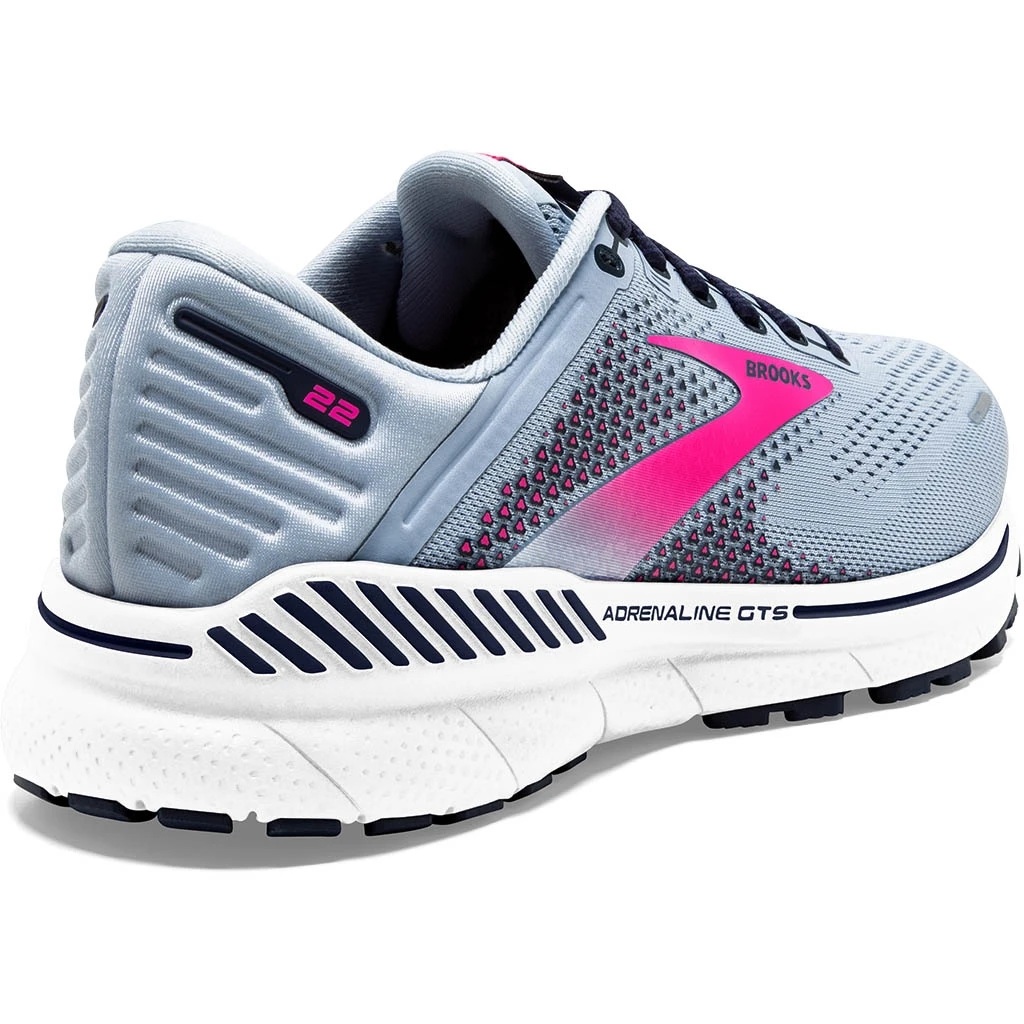 Brooks Running Adrenaline GTS 22 Femme Bleu 4 Brooks Running Adrenaline GTS 22 Femme Bleu – Image 4