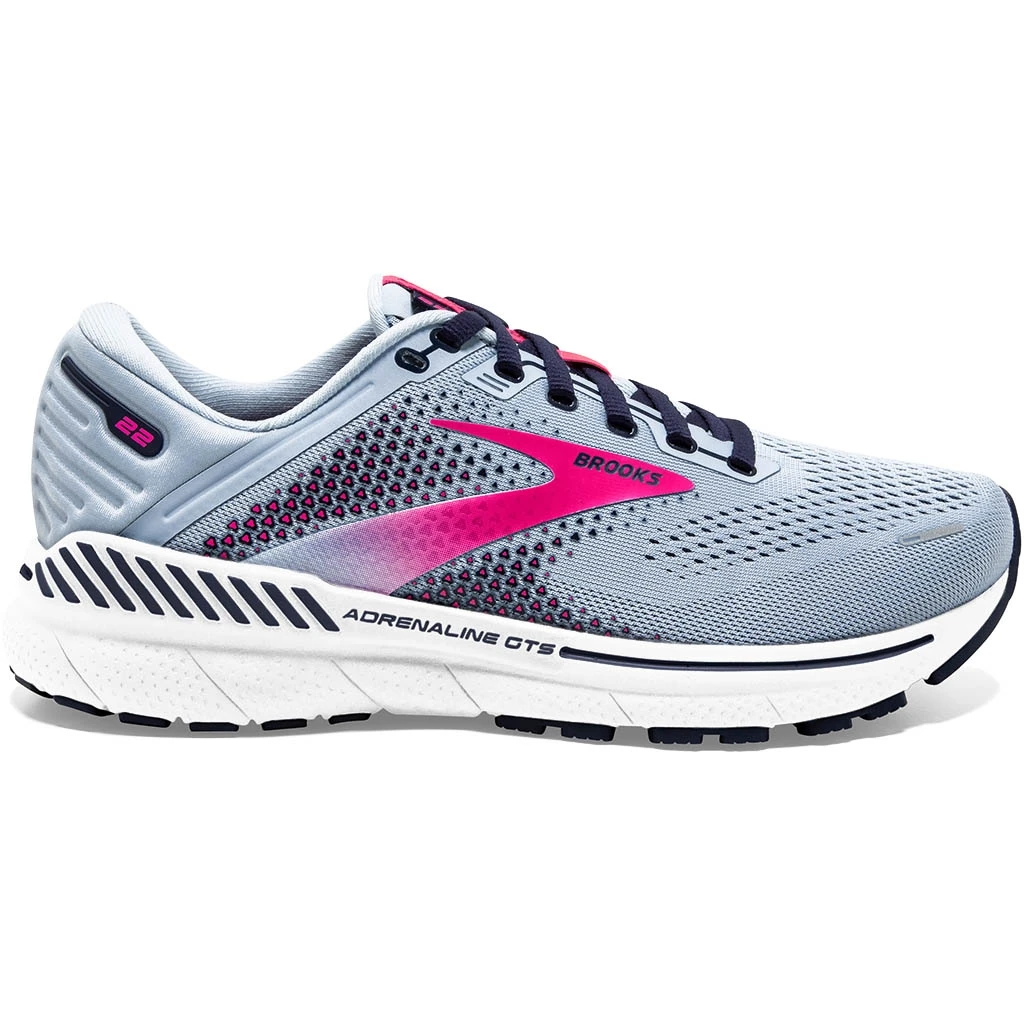 Brooks Running Adrenaline GTS 22 Femme Bleu 1 Brooks Running Adrenaline GTS 22 Femme Bleu