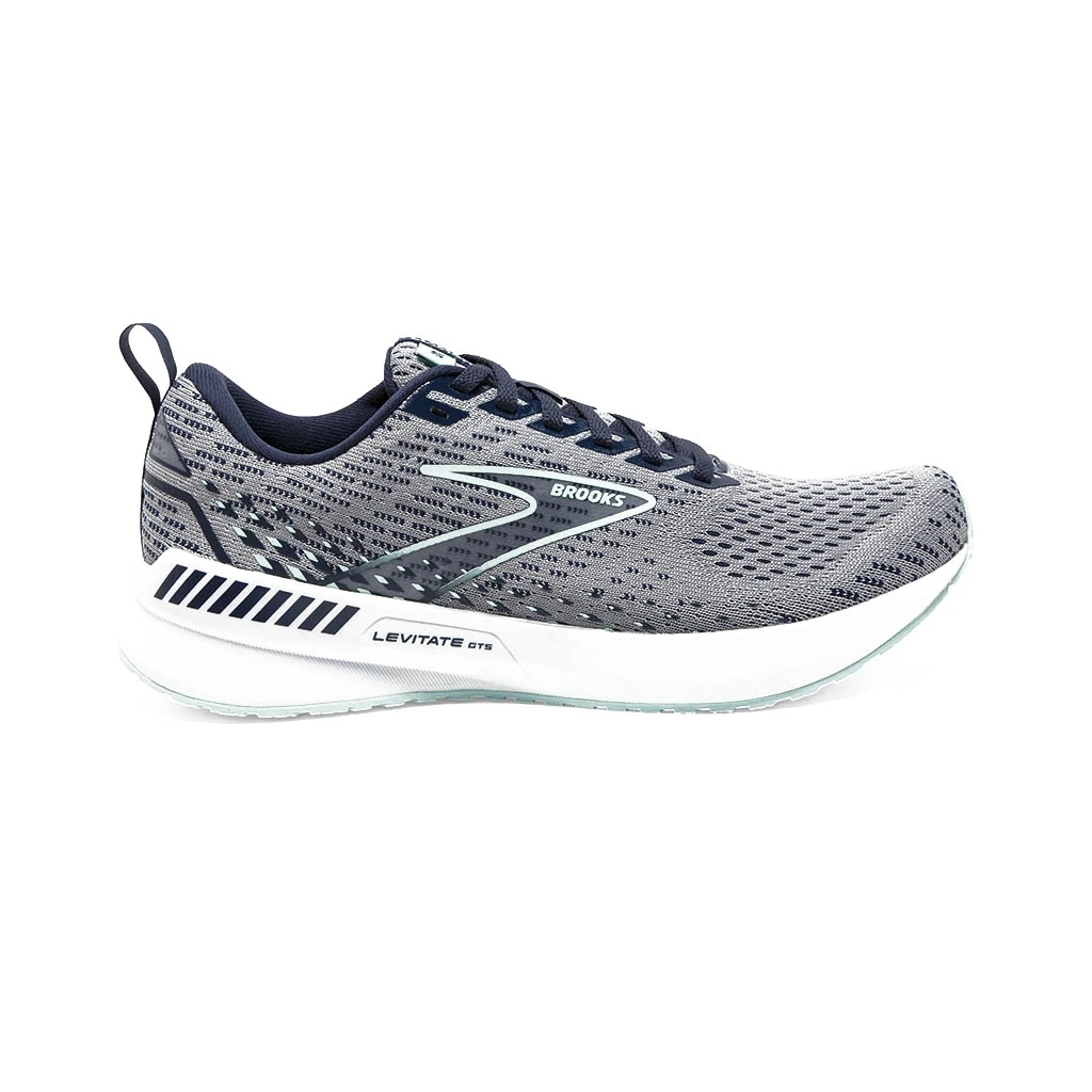 Brooks Running Levitate GTS 5 Femme Gris Clair