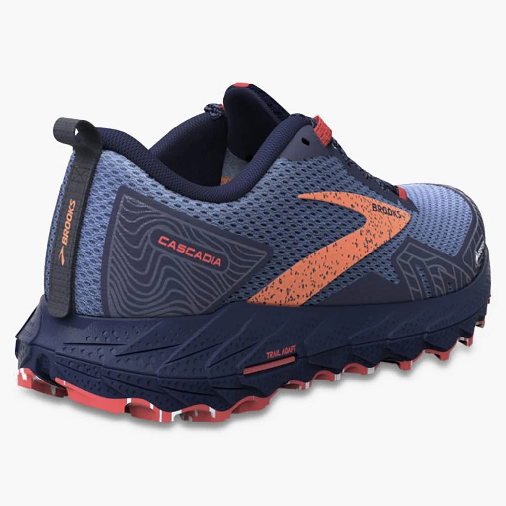 Brooks Running Cascadia 17 Gore-Tex Femme Bleu – Image 3