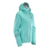Salomon Lightning WaterProof Jacket Femme Turquoise
