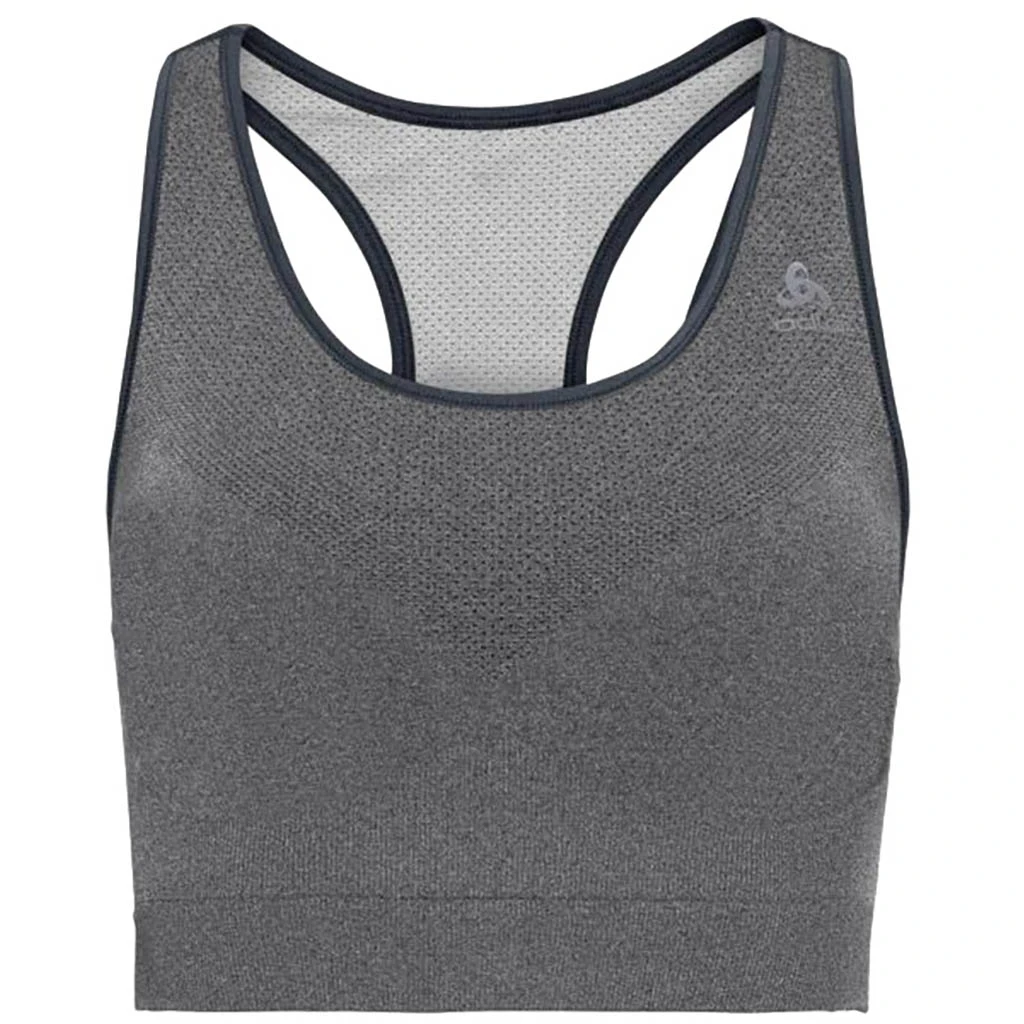 Odlo Brassiere Seamless Medium Ceramicool Femme Gris 1 Odlo Brassiere Seamless Medium Ceramicool Femme Gris