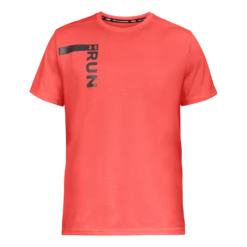Under Armour Run Tall Graphic Short Sleeve Homme