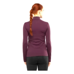 Salomon Comet Seamless Half Zip Femme Prune 5 Salomon Comet Seamless Half Zip Femme Prune -Tenue Active main 135440 02 f3b8