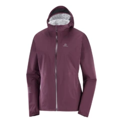 Salomon Lightning WaterProof Jacket Femme Prune