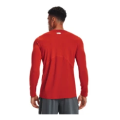 Under Armour Rush 2.0 Emboss Short Sleeve Homme Orange 5 Under Armour Rush 2.0 Emboss Short Sleeve Homme Orange -Tenue Active main 1366064 839a 91ea