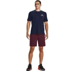 Under Armour Rush Energy Short Sleeve Homme Bleu Foncé 6 Under Armour Rush Energy Short Sleeve Homme Bleu Foncé -Tenue Active main 1366138 410 2 1 7059