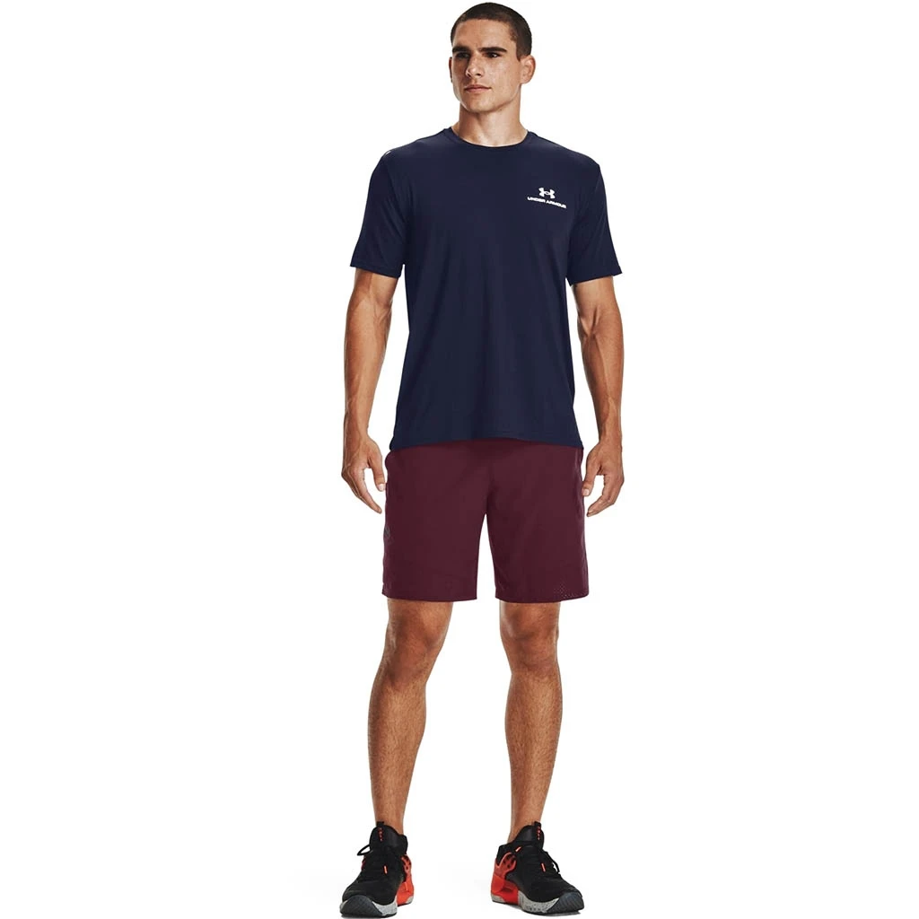 Under Armour Rush Energy Short Sleeve Homme Bleu Foncé 3 Under Armour Rush Energy Short Sleeve Homme Bleu Foncé – Image 3