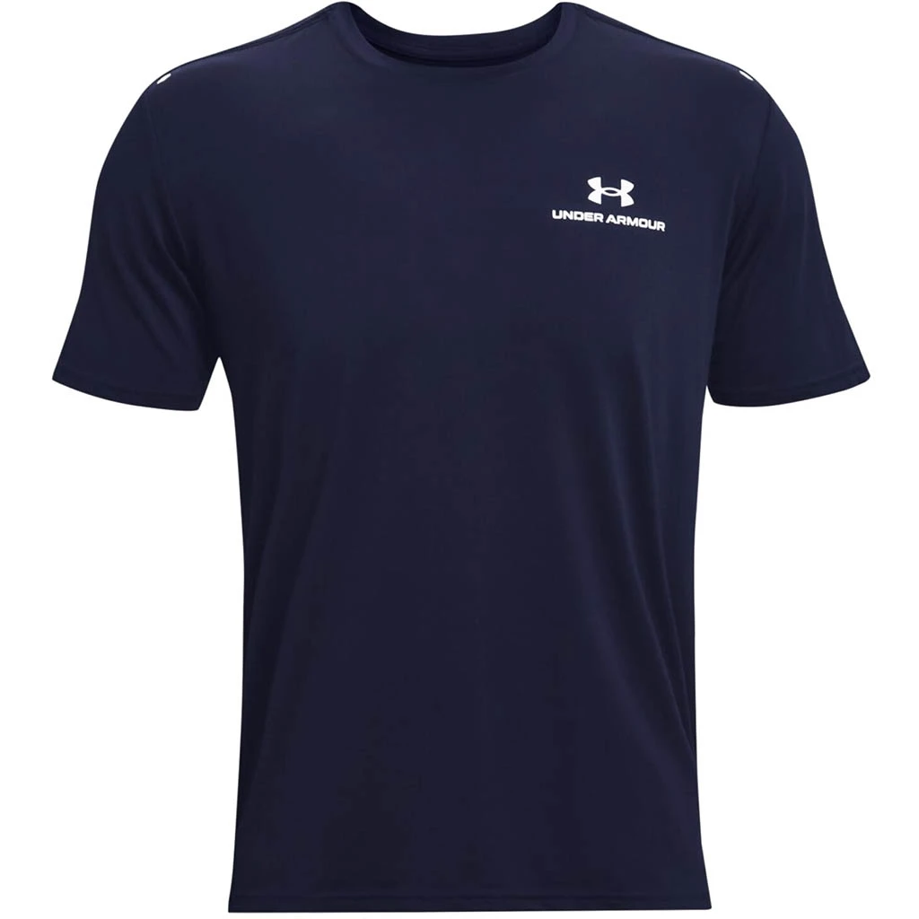Under Armour Rush Energy Short Sleeve Homme Bleu Foncé 1 Under Armour Rush Energy Short Sleeve Homme Bleu Foncé