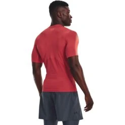 Under Armour HeatGear Armour Novelty Short Sleeve Homme -Tenue Active main 1377155 638 BC 6ba5