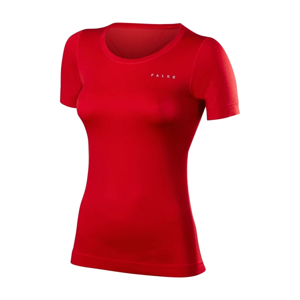 Falke T-Shirt Seamless Femme Rouge 1 Falke T-Shirt Seamless Femme Rouge