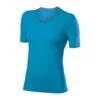 Falke RU C Ss Shirt Femme Bleu