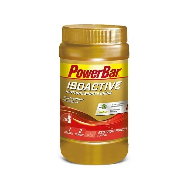 Powerbar PowerBar IsoActive Drink - Jar 600 (1 Pot 600g) - Red Fruit Punch 1 Powerbar PowerBar IsoActive Drink - Jar 600 (1 Pot 600g) - Red Fruit Punch