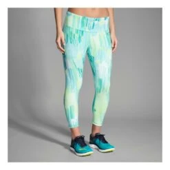 Brooks Running Ghost Crop Femme Turquoise