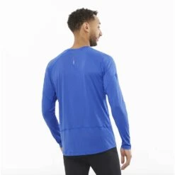 Salomon Cross Run Long Sleeve Tee Homme -Tenue Active main 182660 3 a71d
