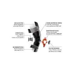 Epitact Genouillère Flex 01 Noir -Tenue Active main 183723 122716 5 0038