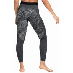 Odlo Blackcomb Eco Base Layer Bottom Long Femme Gris -Tenue Active main 188551 60223 Model Back Crop 1 774e