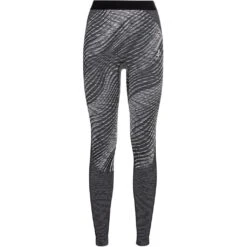 Odlo Blackcomb Eco Base Layer Bottom Long Femme Gris