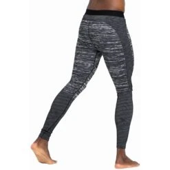 Odlo Blackcomb Eco Base Layer Bottom Long Homme Gris Clair -Tenue Active main 188552 60223 Model Back Crop 1 6b6d