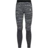 Odlo Blackcomb Eco Base Layer Bottom Long Homme Gris Clair