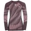 Odlo Base Layer Top Crew Neck Long Sleeve Blackcomb Eco Femme Gris