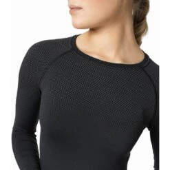 Odlo T-Shirt Manches Longues Performance Light E Femme Noir 8 Odlo T-Shirt Manches Longues Performance Light E Femme Noir -Tenue Active main 188781 15000 Model Detail Crop 1 bd95