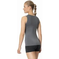 Odlo Debardeur Performance Light Femme Gris -Tenue Active main 188801 15700 Model Back Crop 1 a451