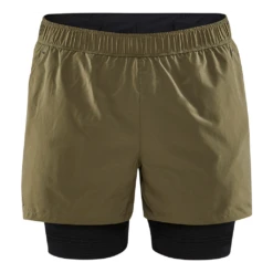 Craft Adv Essence 2In1 Stretch Short Homme Marron