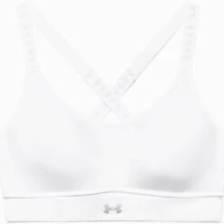 Under Armour Infinity Mid Covered Femme Blanc