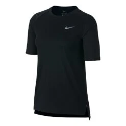 Nike Breathe Tailwind Top Short Sleeves Femme Noir