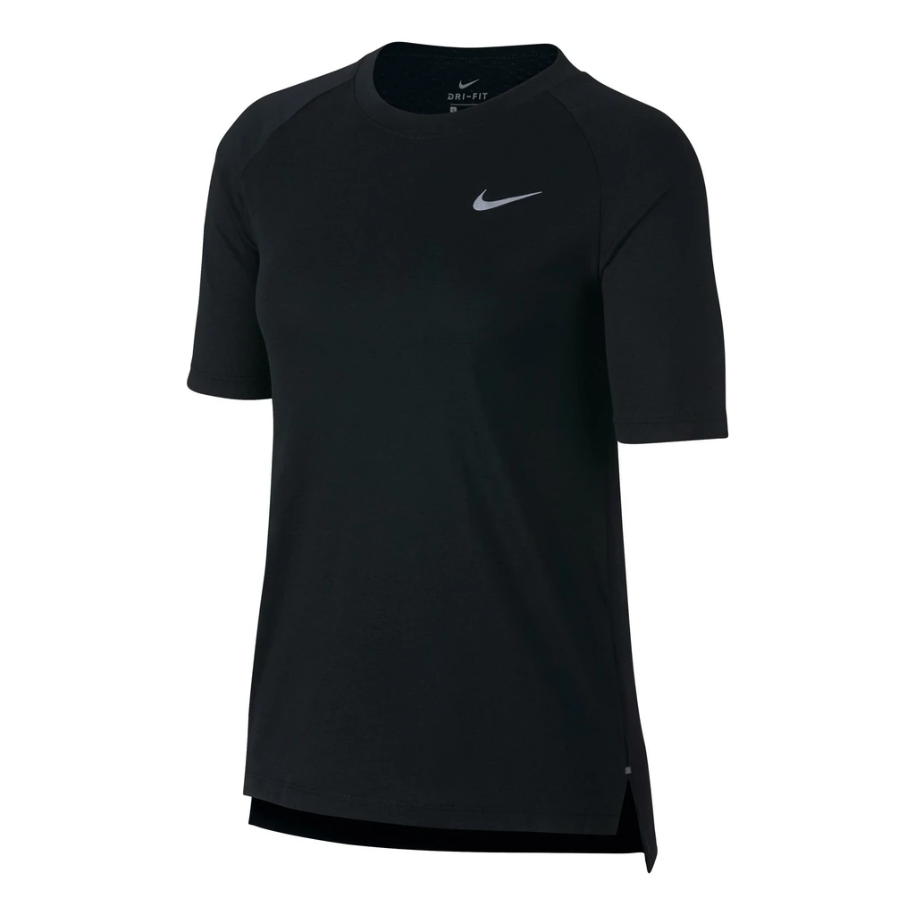 Nike Breathe Tailwind Top Short Sleeves Femme Noir 1 Nike Breathe Tailwind Top Short Sleeves Femme Noir