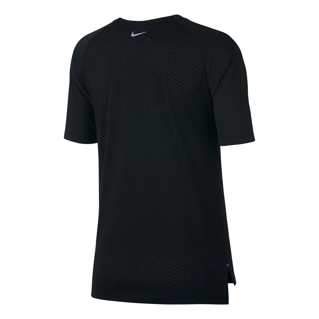 Nike Breathe Tailwind Top Short Sleeves Femme Noir 2 Nike Breathe Tailwind Top Short Sleeves Femme Noir – Image 2