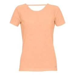 Under Armour Threadborne Seamless Spacedye Short Sleeve Femme Orange